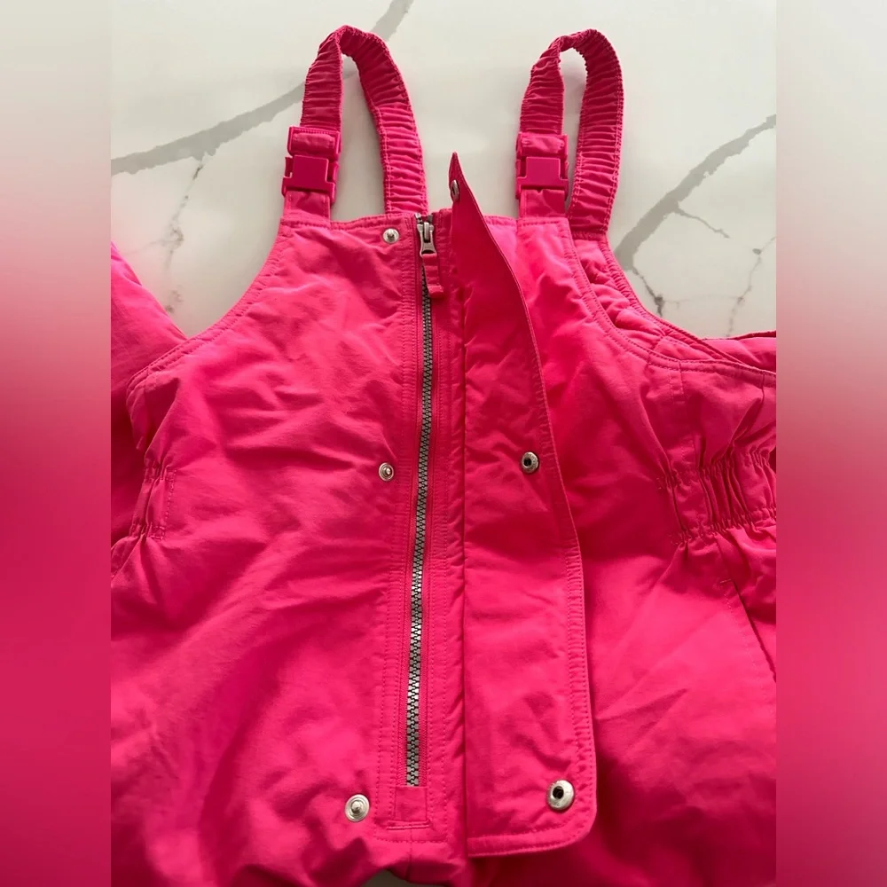 Hanna Andersson Pink Overall Snowpants-Size 140 (Approx Size 10)